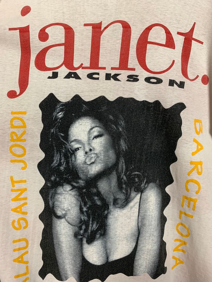 JANET JACKSON 90s Rap Style Vintage Bootleg T-Shirt