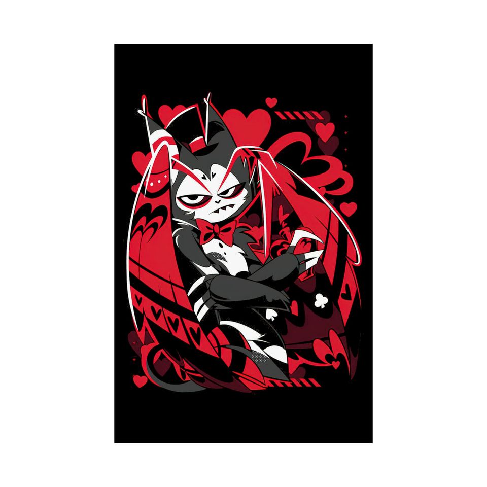 Husk Hazbin Hotel Matte Vertical Posters | Wall Art Poster | Home Decor | Gift For Hazbin Hotel Lover