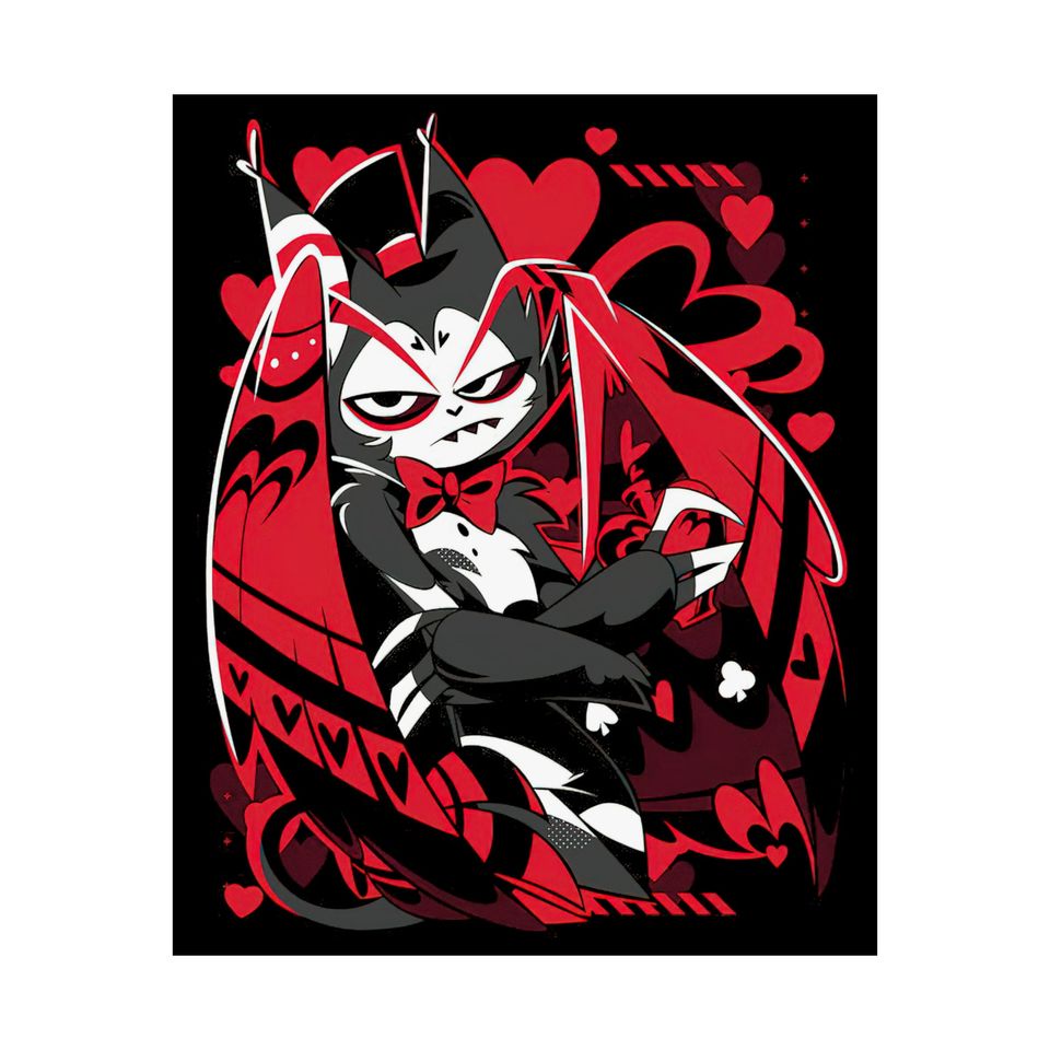 Husk Hazbin Hotel Matte Vertical Posters | Wall Art Poster | Home Decor | Gift For Hazbin Hotel Lover