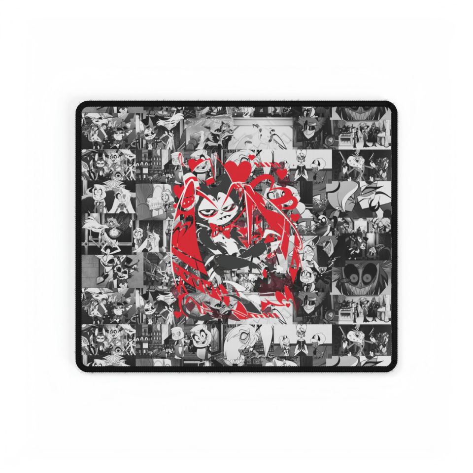 Husk Hazbin Hotel Desk Mat, Hazbin Hotel Decor