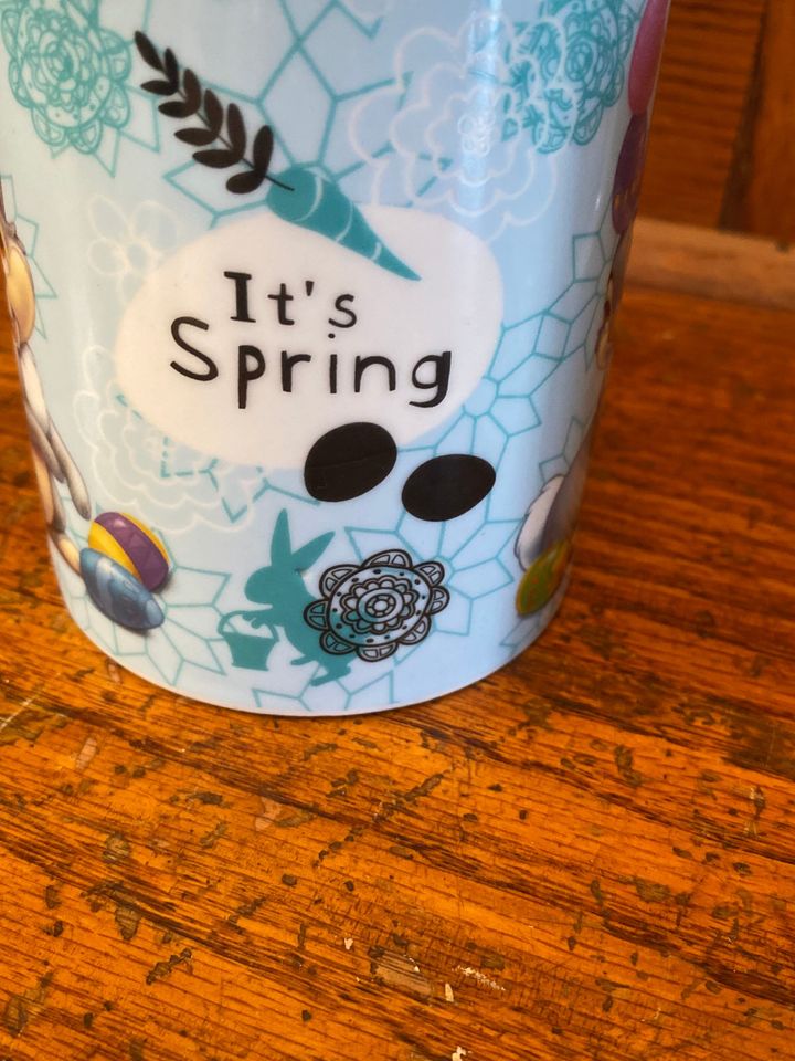 Vintage Set of 2 Disney Its Spring Bambi Thumper Easter Mug