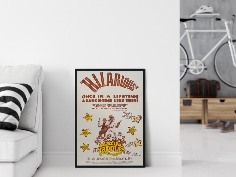 Blazing Saddles - Movie Poster