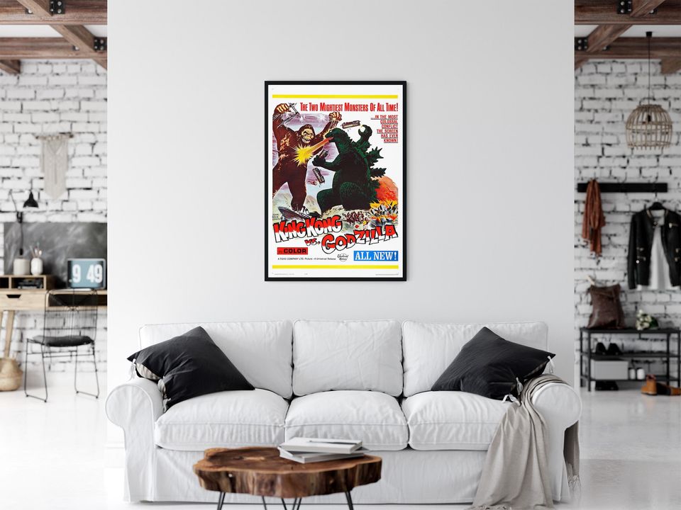 King Kong vs. god zilla - Movie Poster