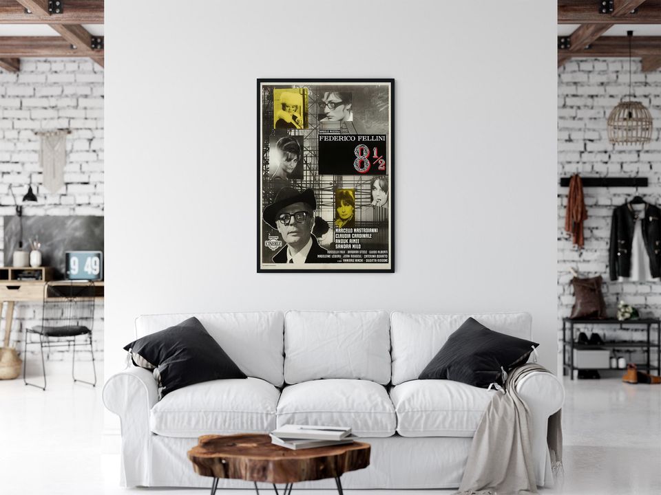 8 1/2 - Movie Poster