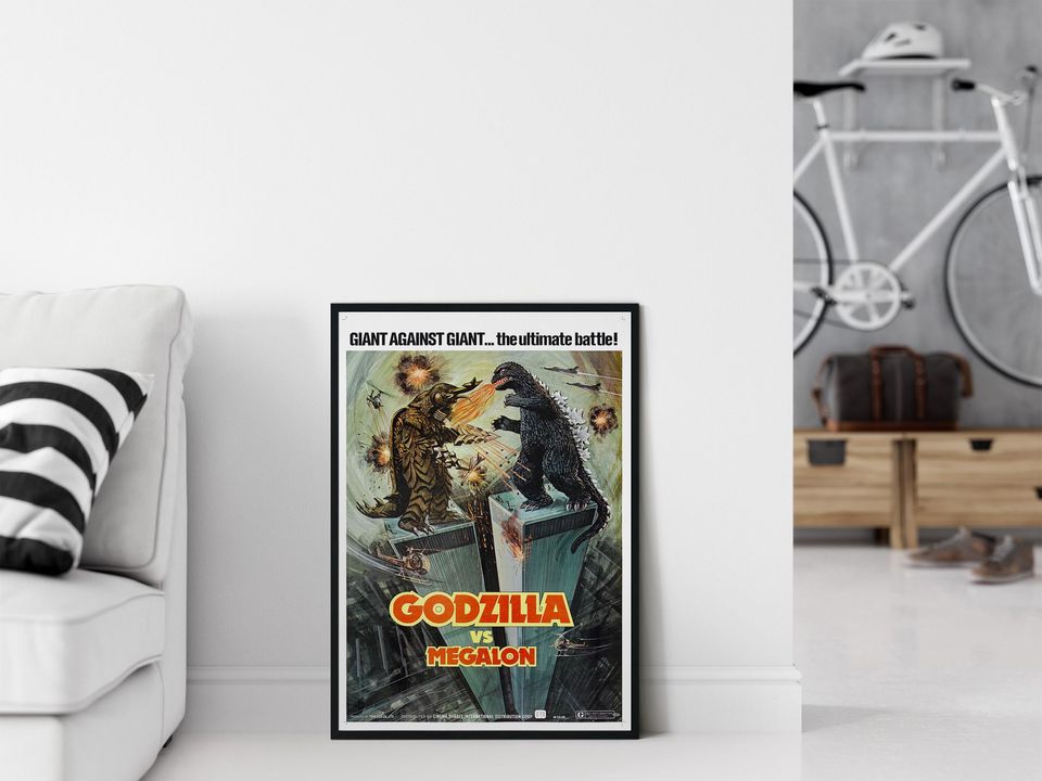 god zilla vs. Megalon - Movie Poster