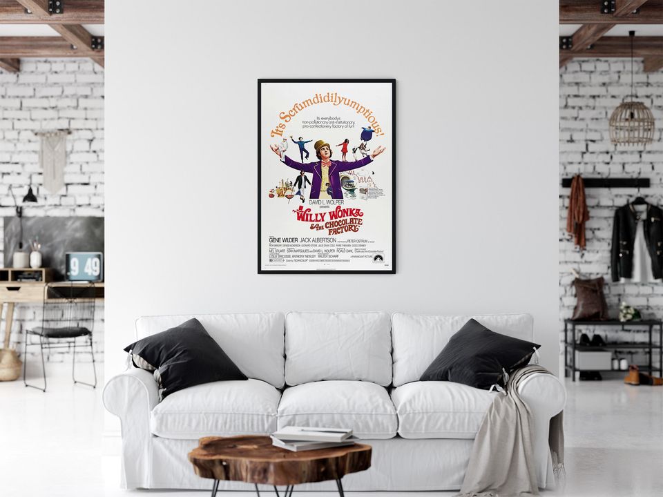 Willy Wonka & the Chocolate Factory - Movie Poster