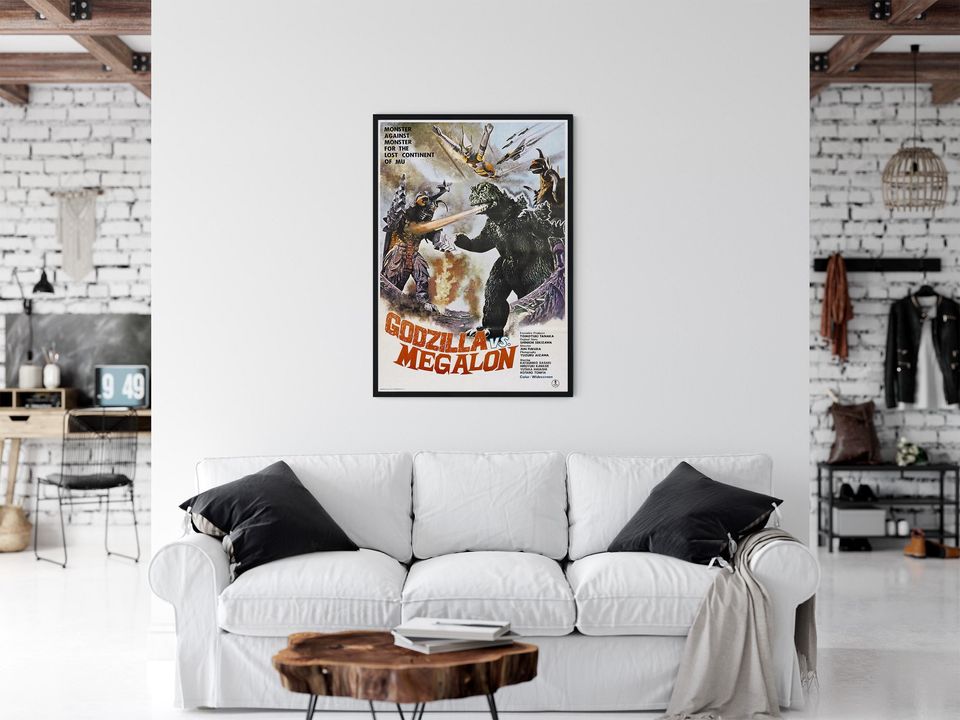 god zilla vs. Megalon - Movie Poster