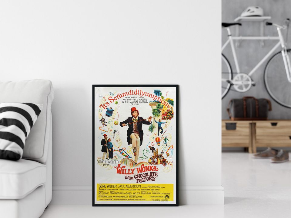 Willy Wonka & the Chocolate Factory - Movie Poster