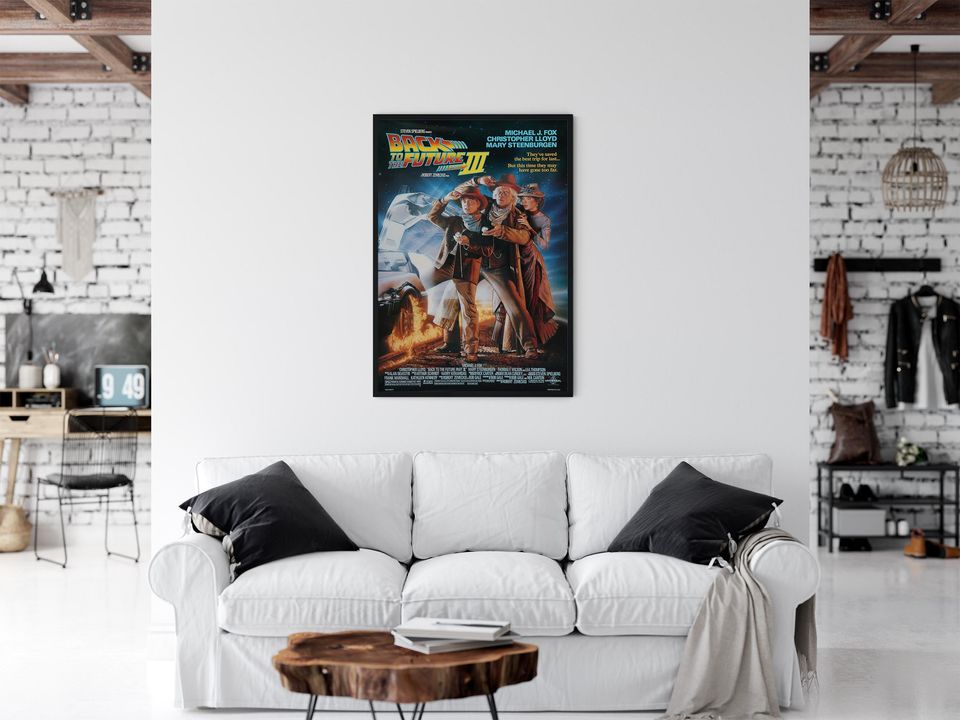 Back to the Future Part III - Movie Poster