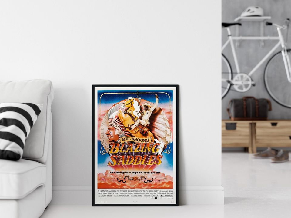 Blazing Saddles - Movie Poster
