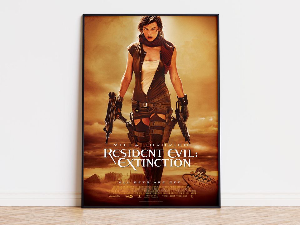 Resident Evil - Extinction - Movie Poster