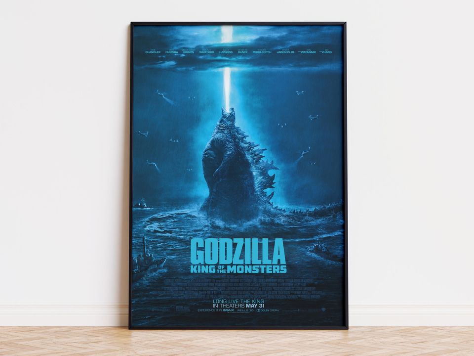 god zilla - King of the Monsters - Movie Poster