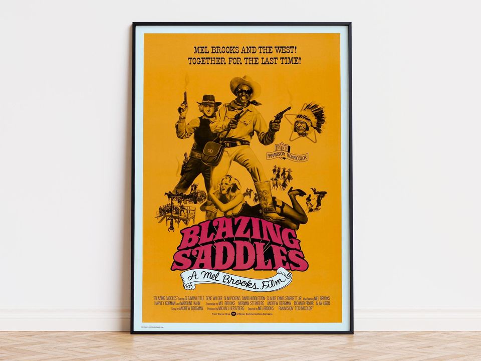 Blazing Saddles - Movie Poster