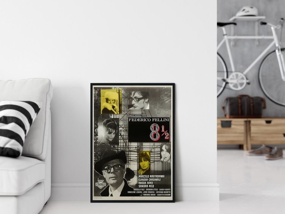 8 1/2 - Movie Poster