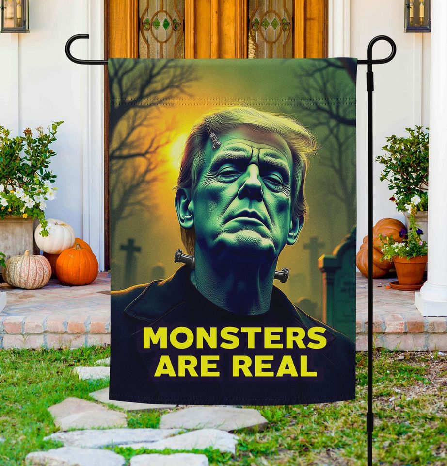 Halloween Garden Flag, Fall Garden Flag