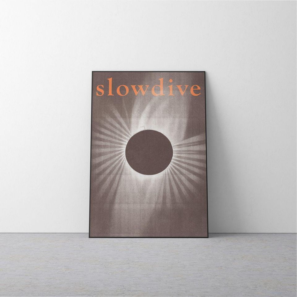 Slowdive Poster | 90s Shoegaze Wall Art