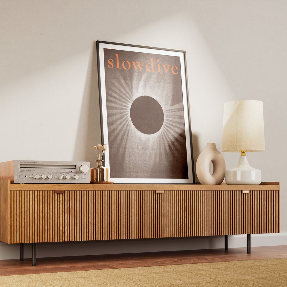 Slowdive Poster | 90s Shoegaze Wall Art