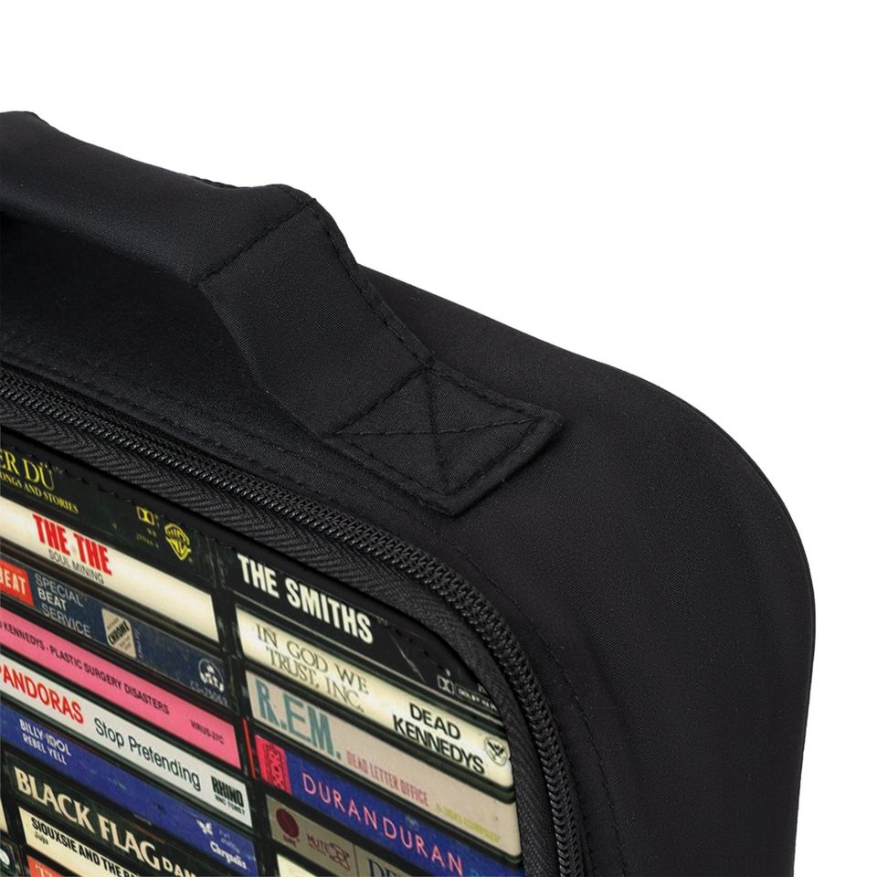 Cassettes Lunch Bag, Back to School Bag, Gift for Kid