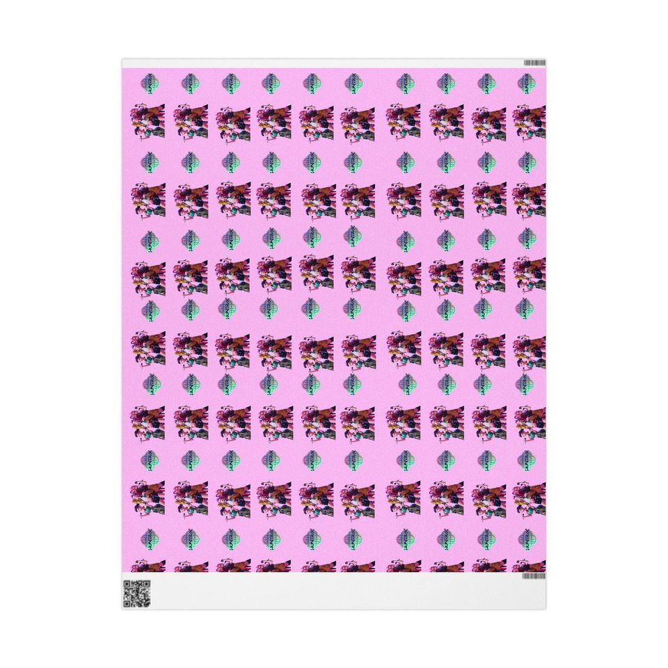 Huntrix Wrapping Paper (Light Pink)