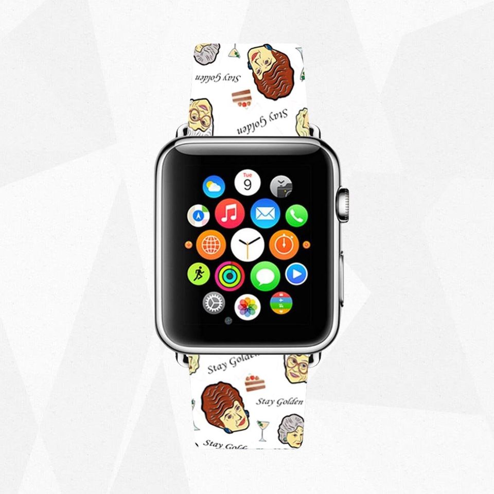 Stay Golden Apple Watch Band
