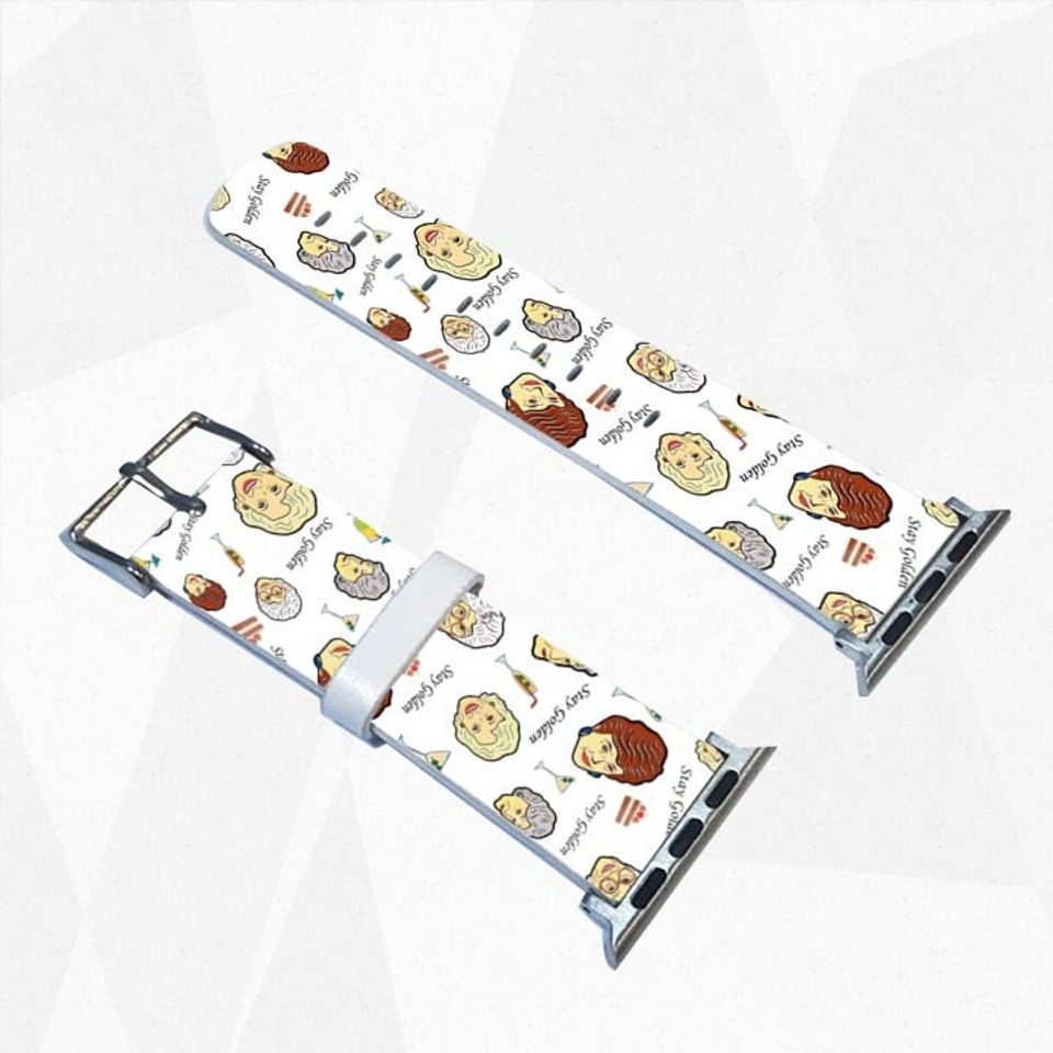 Stay Golden Apple Watch Band
