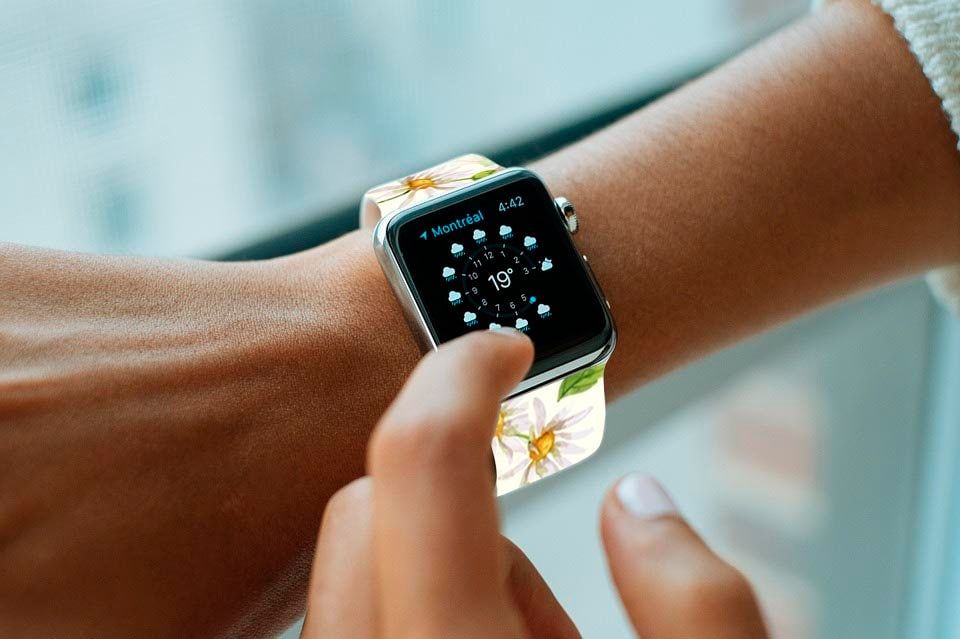 Daisy Flower Apple Watch Band