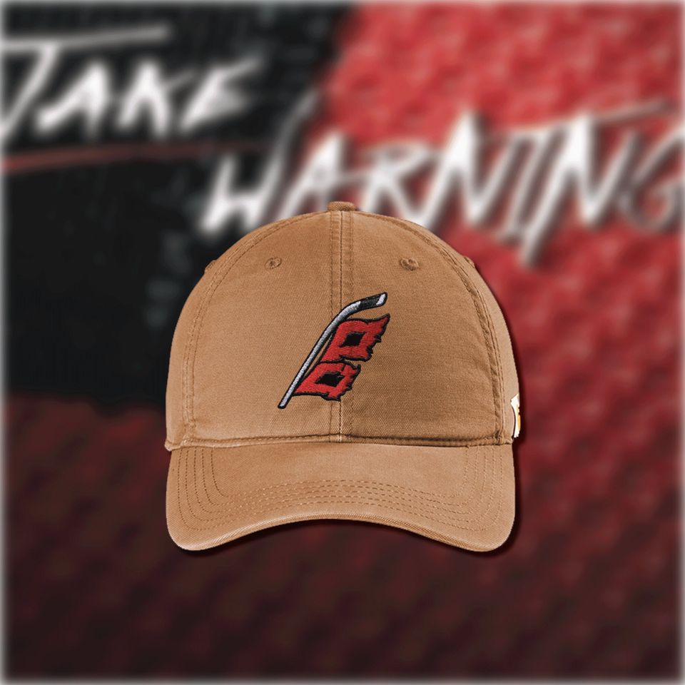 Carolina Hurricanes Flag Hat - Carhartt Velcro Strap Cap - Hockey Gift