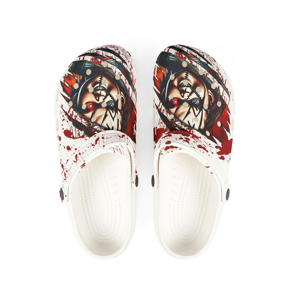 Chucky EVA Foam Rubber Clogs (AOP)