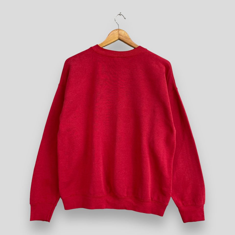 Vintage 1990s MICKEY MOUSE Crewneck Sweatshirt Medium Mickey Mouse Embroidery