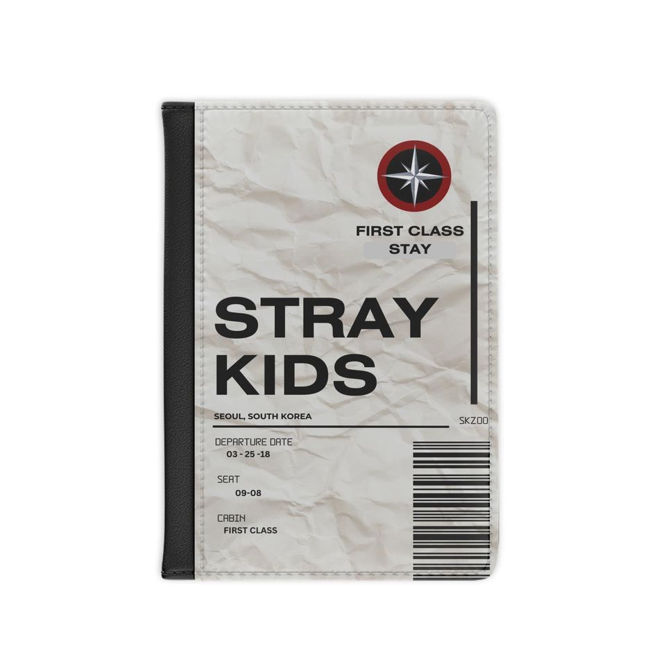 Straykids Travel Passport Cover