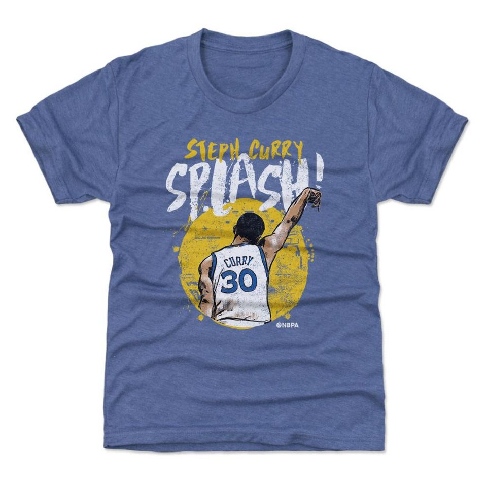 Steph Curry Kids T-Shirt - Golden State Basketball Steph Curry Splash
