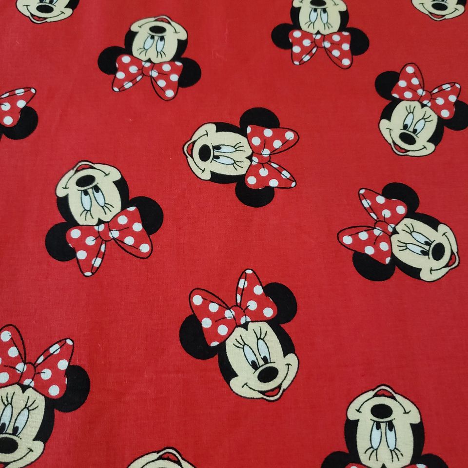 Minnie Mouse Material by the yard
