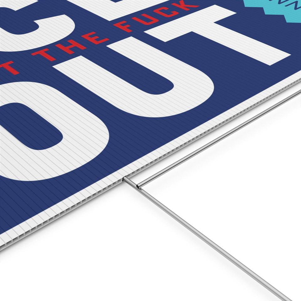 ICE GTF Out Yard Sign