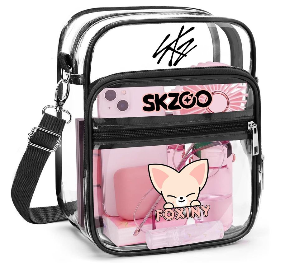 Transparent Shoulder Bag Inspired by Stray Kids SKZOO for Concerts