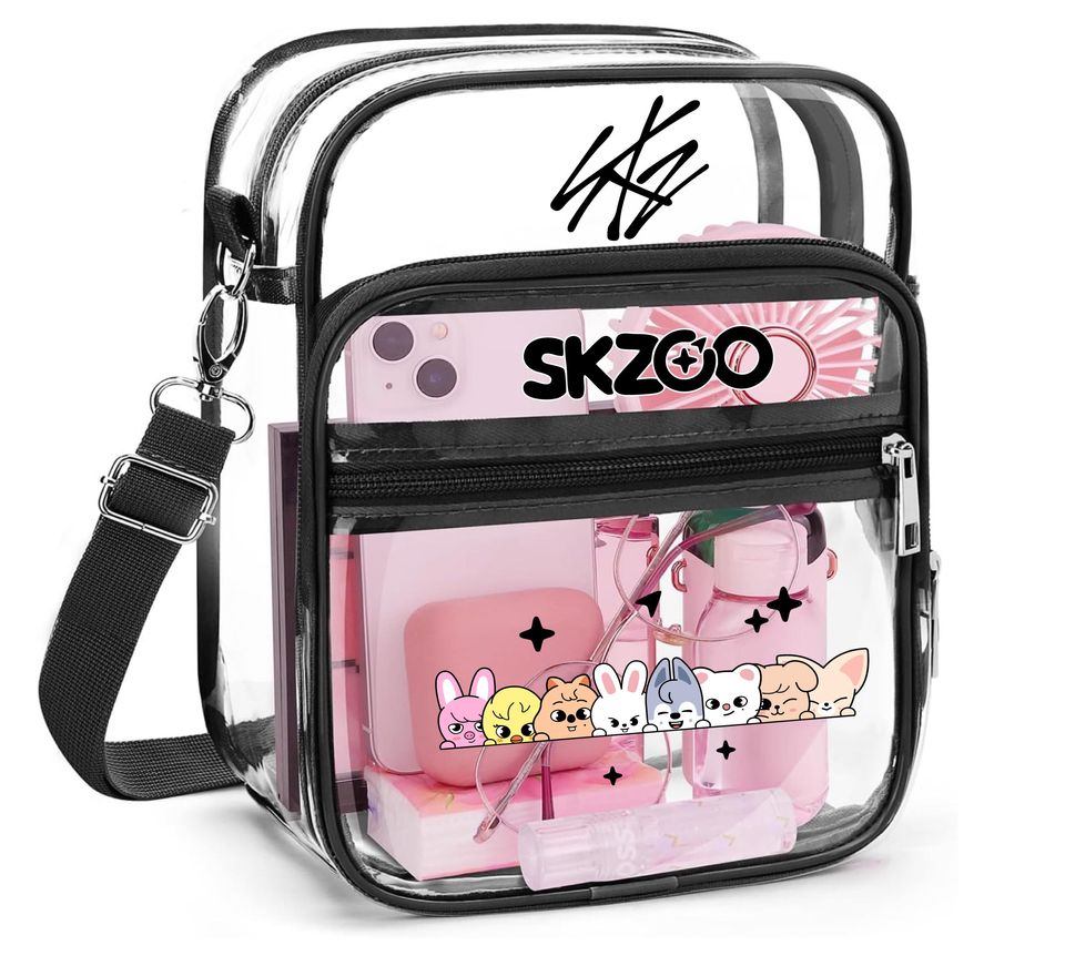 Transparent Shoulder Bag Inspired by Stray Kids SKZOO for Concerts