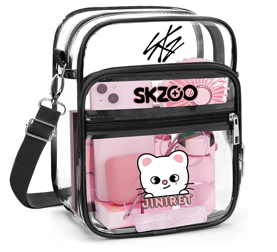 Transparent Shoulder Bag Inspired by Stray Kids SKZOO for Concerts