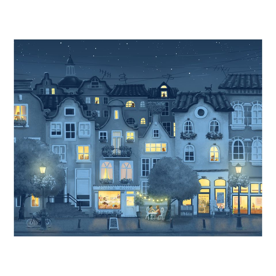 2025  illustrated Wall Calendar