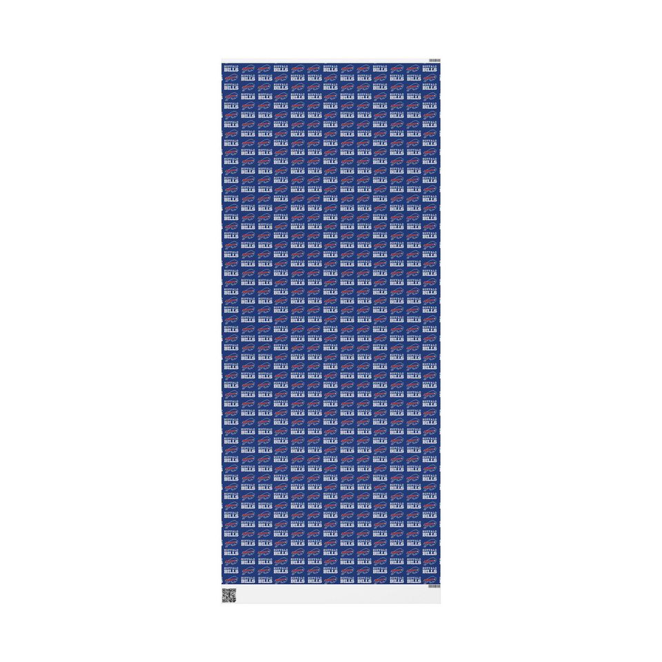 Buffalo Bills Wrapping Paper: Sporty football Gift Wrap