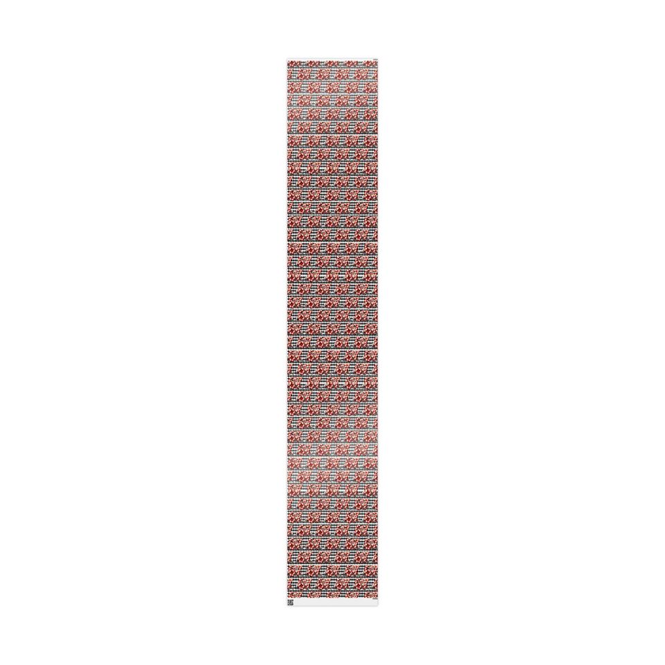 Funny Santa Wrapping Paper - Hilarious Christmas Gift Wrap, 6'7" Holiday Meme Print