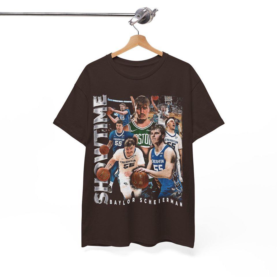 Limited Vintage Baylor Scheierman Boston Basketball Rookie T-shirt