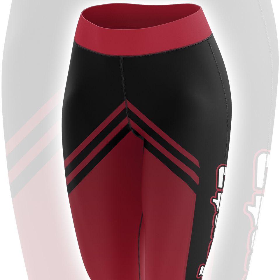 Atlanta Football Stripe Leggings