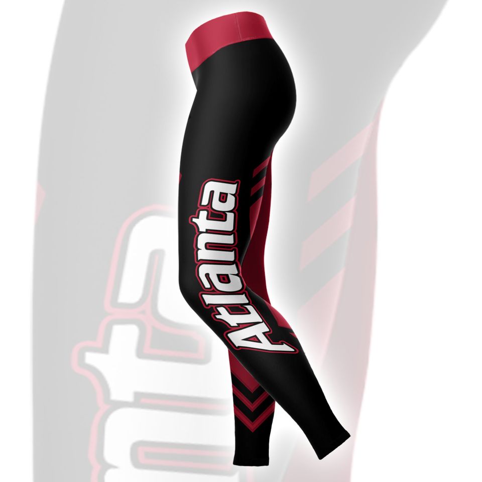 Atlanta Football Stripe Leggings