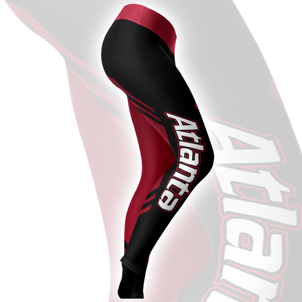 Atlanta Football Stripe Leggings