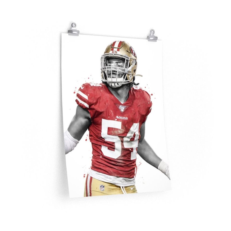 Fred Warner S.an F.rancisco 49ers Poster