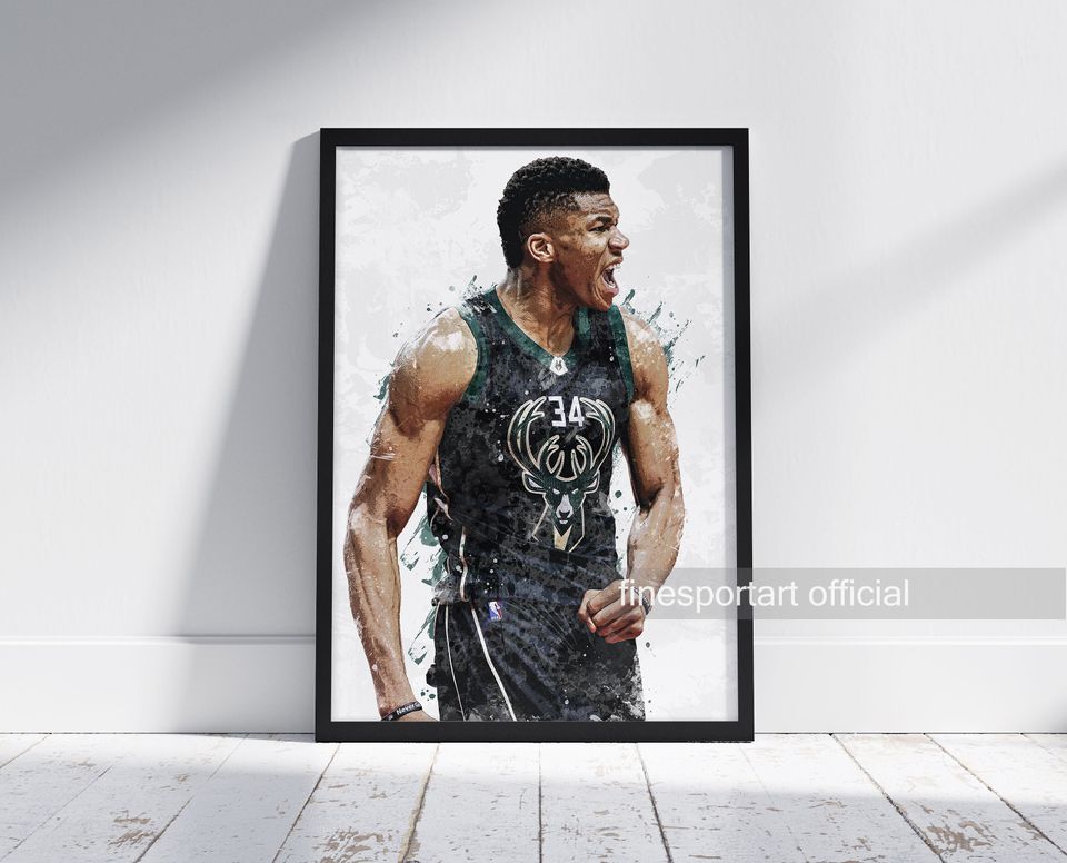 Giannis Antetoko Milwaukee Poster
