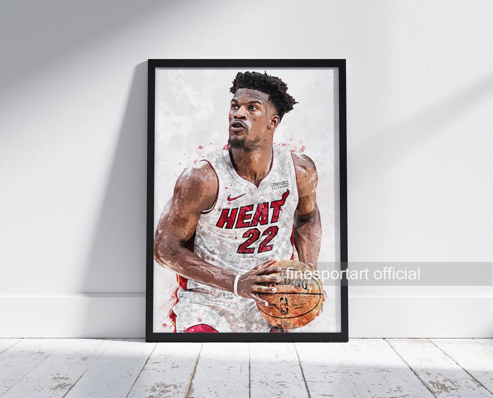 Jimmy Butler Miami Poster