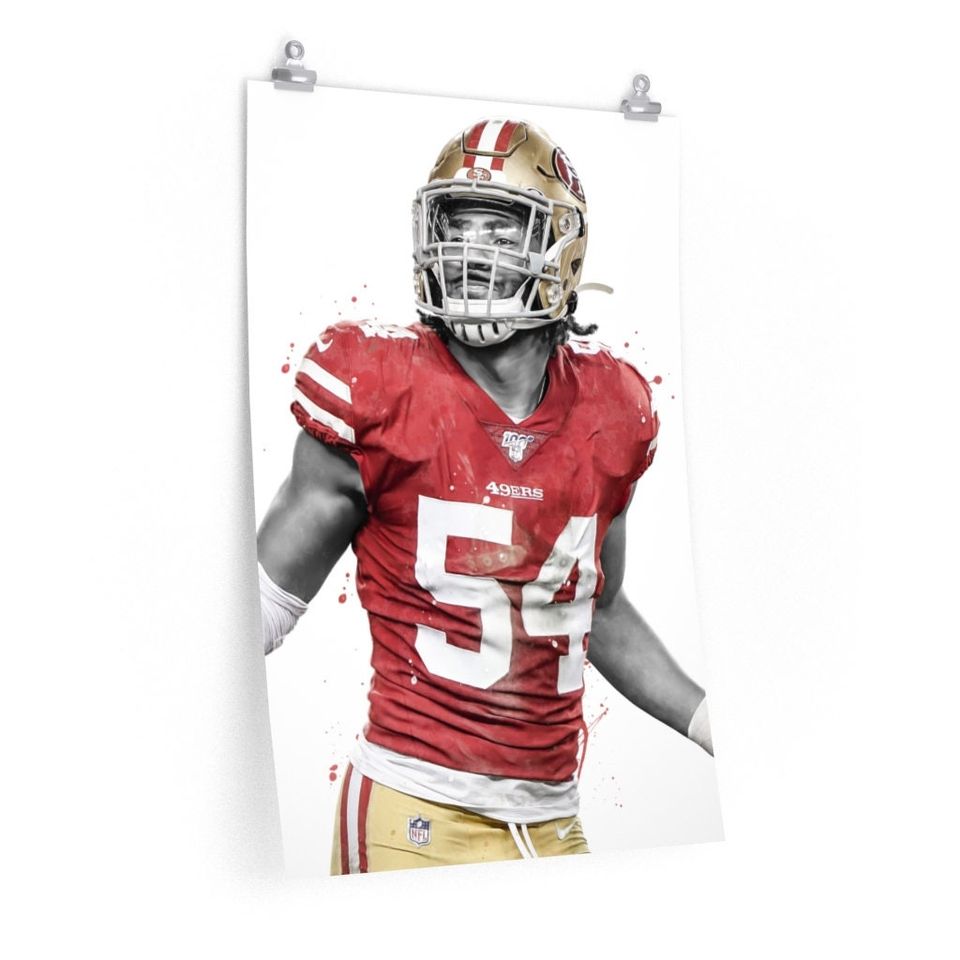 Fred Warner S.an F.rancisco 49ers Poster