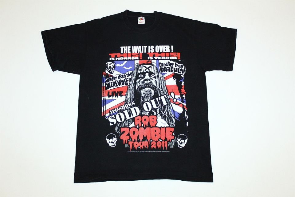 Vintage ROB ZOMBIE Tour Graphic T-Shirt
