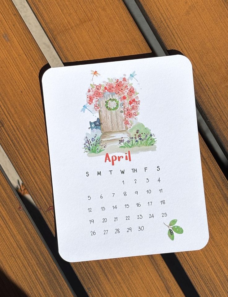 2026 Cat Desk Calendar for Cat Lovers