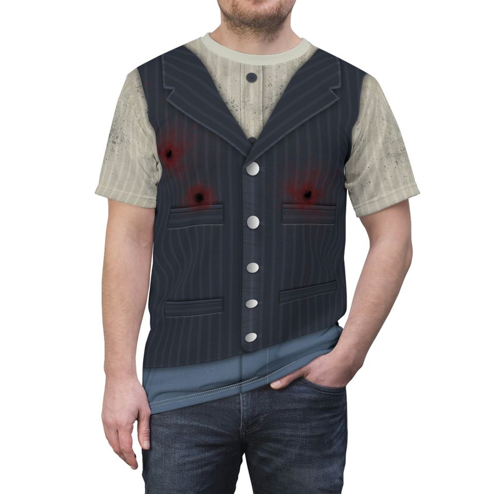 Cadaver Dans Waistcoat Shirt, Haunted Mansion Cosplay